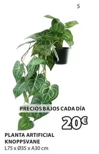 Oferta de Planta Artificial Knoppsvane por 20€ en JYSK