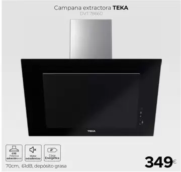 Oferta de Teka - Campana Extractora por 349€ en Tien 21