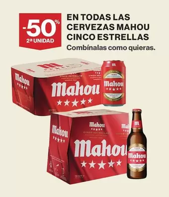 Oferta de Mahou - En Todas Las Cervezas Cinco Estrellas en Supercor