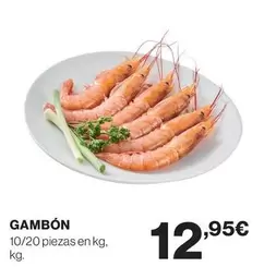 Oferta de Gambón por 12,95€ en Supercor