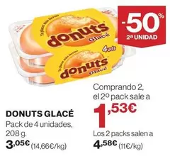 Oferta de Glacé - Donuts por 3,05€ en Supercor