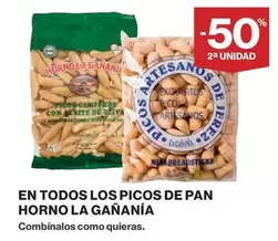 Oferta de Los Picos - En Todos  De Pan Horno en El Corte Inglés