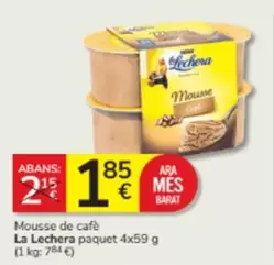 Oferta de La Lechera - Mousse De Café por 1,85€ en Consum