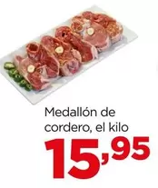 Oferta de Medallón De Cordero por 15,95€ en Alimerka