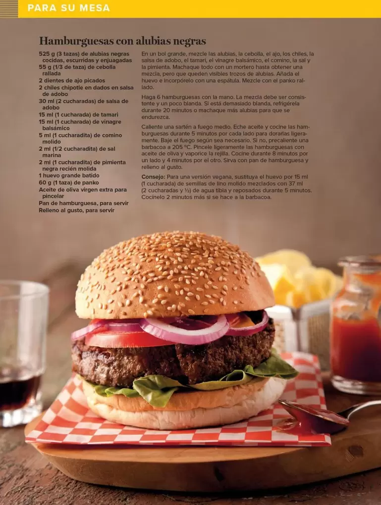 Oferta de Hamburguesas Con Alubias Negras en Costco