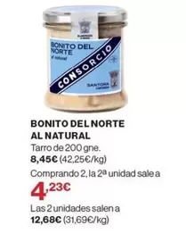 Oferta de El Corte Inglés - Bonito Del Norte Al Natural por 8,45€ en Hipercor
