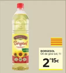 Oferta de Borgesol - Oli De Gira-Sol por 2,15€ en Caprabo