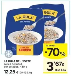 Oferta de La Gula del Norte - Gules Del Nord Congelades por 12,25€ en Caprabo