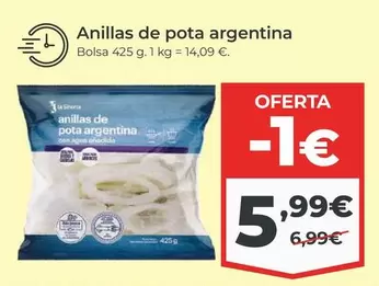 Oferta de Anillas de pota argentina por 5,99€ en La Sirena