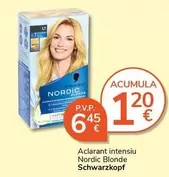 Oferta de Schwarzkopf - Aciavant Intensiu Nordic Blonde por 6,45€ en Supermercados Charter