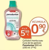 Oferta de Parodontax - Col Lutori Menta Suau/ Cura De Les Genives por 5,99€ en Supermercados Charter