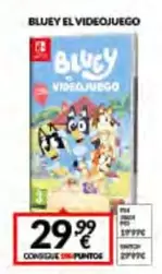 Oferta de Nintendo SWITCH - Bluey El Videojuego por 29,99€ en Game
