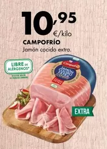 Oferta de Campofrío - Jamon Cocido Extra por 10,95€ en Supermercados Lupa