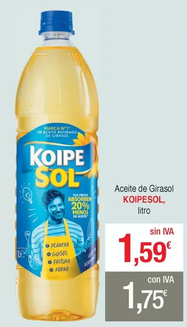 Oferta de Koipesol - Aceite De Girasol por 1,59€ en Masymas