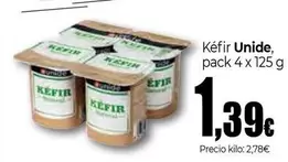 Oferta de Unide - Kéfir por 1,39€ en Unide Supermercados