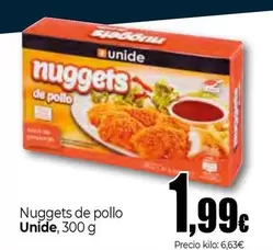Oferta de Unide - Nuggets De Pollo por 1,99€ en Unide Market