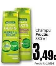 Oferta de Fructis - Champú  por 3,49€ en Unide Market