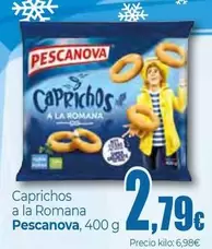 Oferta de Pescanova - Caprichos A La Romana por 2,79€ en Unide Market