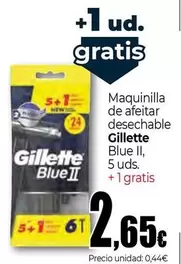 Oferta de Gillette - Maquinilla De Afeitar Desechable por 2,65€ en Unide Supermercados