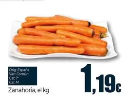 Oferta de España - Zanahoria por 1,19€ en Unide Supermercados
