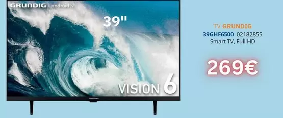 Oferta de Grundig - Tv 39chf9560n 01218255 por 269€ en Master Cadena