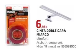 Oferta de Miarco - Cinta Doble Cara por 6,95€ en Fes Més