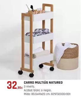 Oferta de Carro Multius Natureo por 32,95€ en Fes Més
