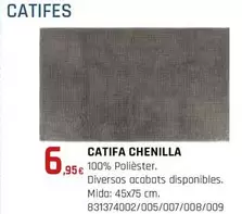 Oferta de Catifa Chenilla por 6,95€ en Fes Més