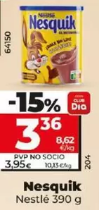 Oferta de Nestlé - Nesquik por 3,36€ en Dia