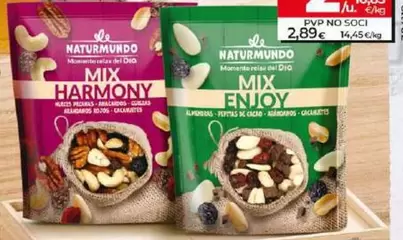 Oferta de Dia Naturmundo - Mix De Frutos Secos Harmony/Enjoy por 2,17€ en Dia