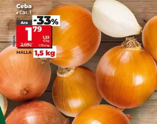 Oferta de Cebolla Malla  por 1,79€ en Dia