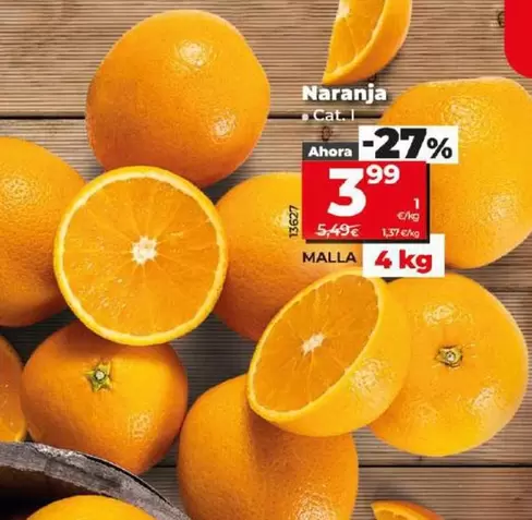 Oferta de Naranja por 3,99€ en Dia