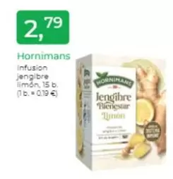 Oferta de Hornimans - Infusion Jengibre Limon por 2,79€ en Tu Super