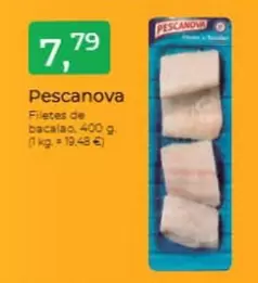 Oferta de Pescanova - Filetes De Bacalalo por 7,79€ en Tu Super