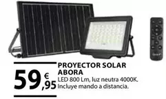 Oferta de Proyector Solar Abora por 59,95€ en Tú Brico-Marian