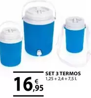 Oferta de Set 3 Termos por 16,95€ en Tú Brico-Marian