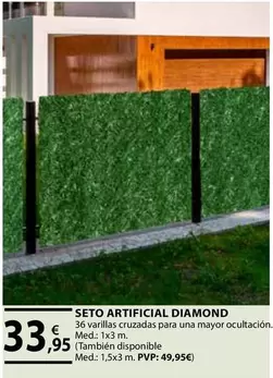 Oferta de Seto Artificial Diamond  por 33,95€ en Tú Brico-Marian