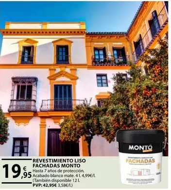 Oferta de Monto - Revestimiento Liso por 19,95€ en Tú Brico-Marian