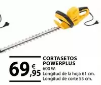 Oferta de Cortasetos Powerplus por 69,95€ en Tú Brico-Marian