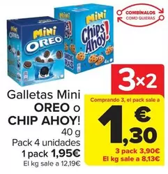 Oferta de Oreo - Galletas Mini por 1,95€ en Carrefour Market
