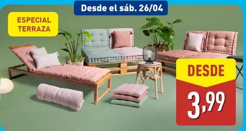 Oferta de Especial Terraza  por 3,99€ en ALDI