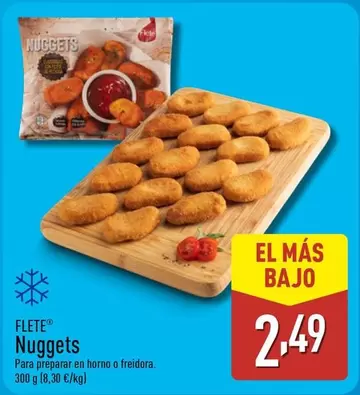 Oferta de Flete - Nuggets por 2,49€ en ALDI