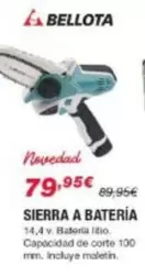 Oferta de Bellota - Sierra A Batería por 79,95€ en Chafiras