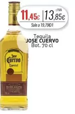 Oferta de Jose Cuervo - Tequila por 11,45€ en Cuevas Cash