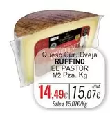 Oferta de Ruffino - Queso Cur. Oveja por 14,49€ en Cuevas Cash