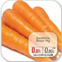Oferta de Zanahoria por 0,87€ en Cuevas Cash