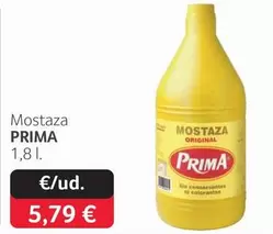 Oferta de Prima - Mostaza por 5,79€ en Gros Mercat