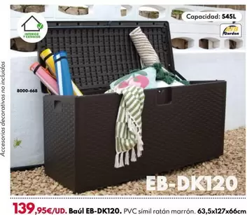 Oferta de Baúl EB-DK120 por 139,95€ en BricoCentro