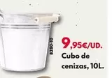 Oferta de Cubo De Cenizas, 10L por 9,95€ en BricoCentro