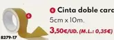 Oferta de Cinta Doble Cara por 3,5€ en BricoCentro